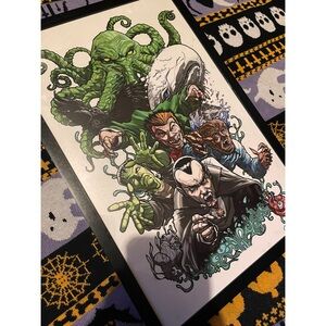 Framed Horror Art Print